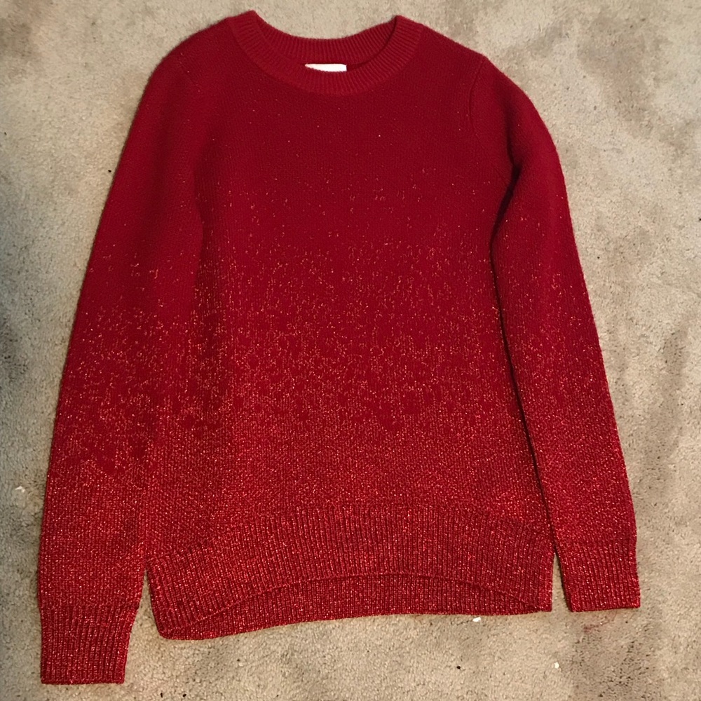 H&M Ombré Red Pullover